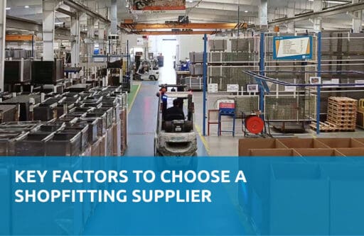 Factores clave para elegir un proveedor de Shopfitting