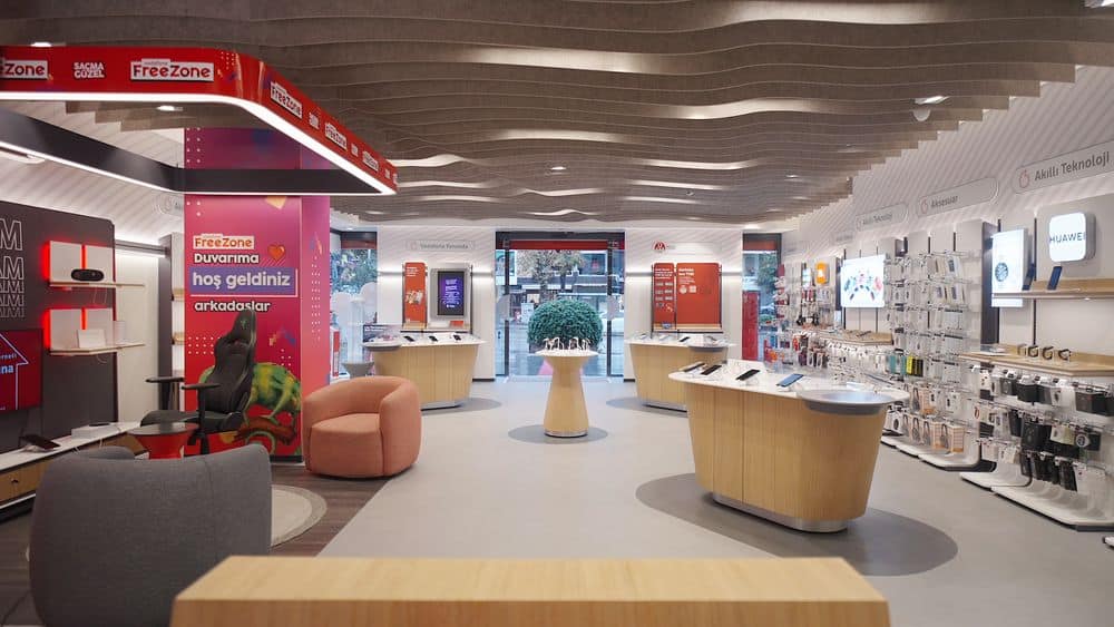 Vodafone Istanbul store Telecom