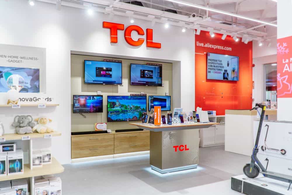 TCL Madrid store Telecom